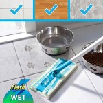 Flash Speedmop Wipes Refill Pack, Cleaning Agent, Wild Orchid Scent, 96 wipes (24 x 4)